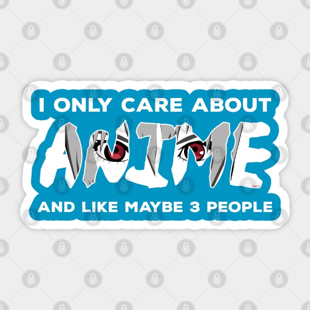 I only care about Anime and like maybe 3 people Sticker by creative